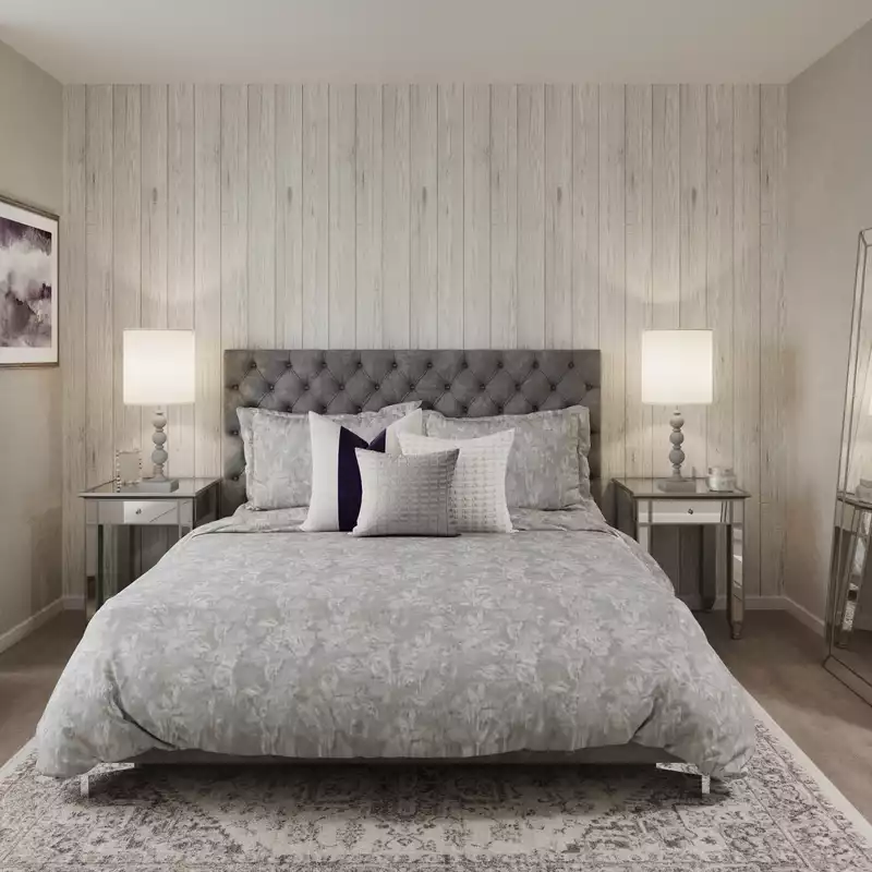 Modern, Glam Bedroom Design by Havenly Interior Designer Madison