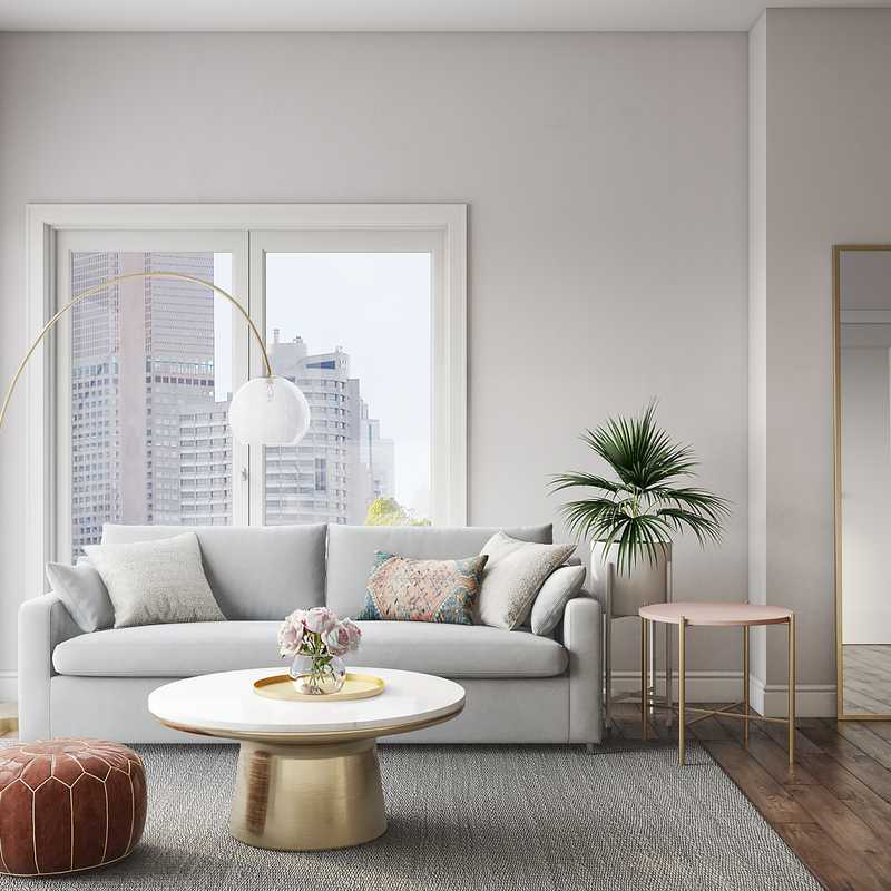 Modern, Glam Living Room Design by Havenly Interior Designer Bianca