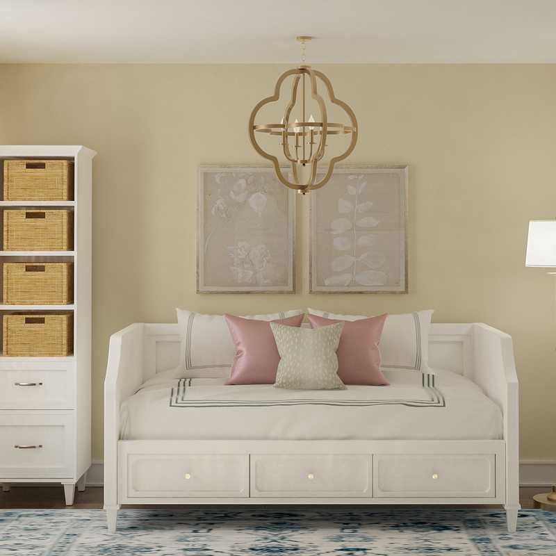 Modern, Midcentury Modern Office Design by Havenly Interior Designer Paige