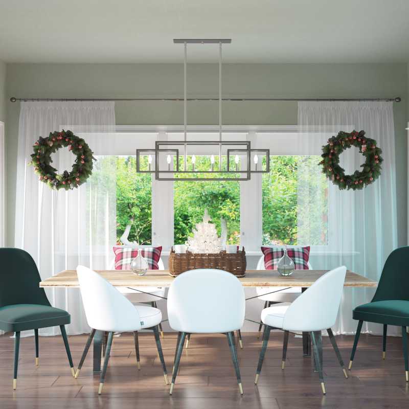 Contemporary, Modern, Farmhouse, Country Dining Room Design by Havenly Interior Designer Arissa