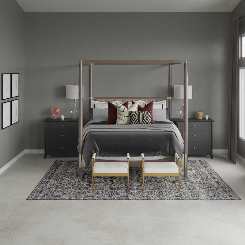 Glam Bedroom Design by Havenly Interior Designer Lisa