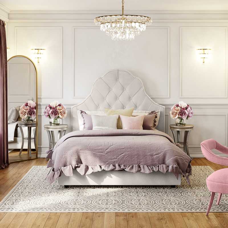 Glam Bedroom Design by Havenly Interior Designer Nicole