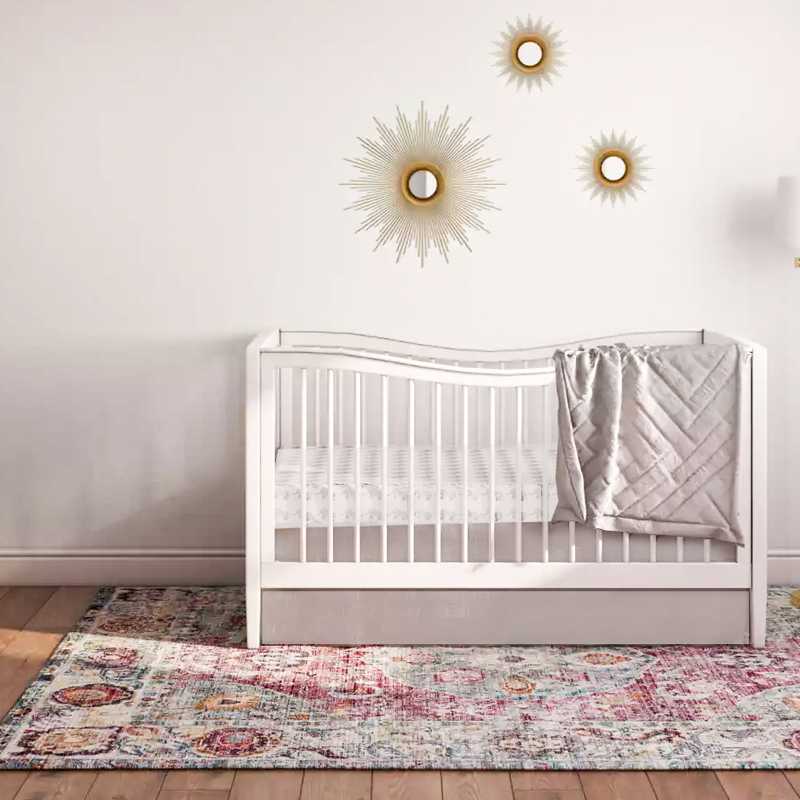 Bohemian Nursery Design by Havenly Interior Designer Mariel