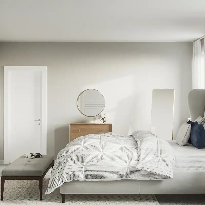 Midcentury Modern Bedroom Design by Havenly Interior Designer Julija