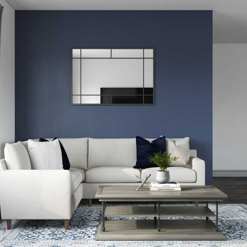 Modern, Glam Living Room Design by Havenly Interior Designer Sydney