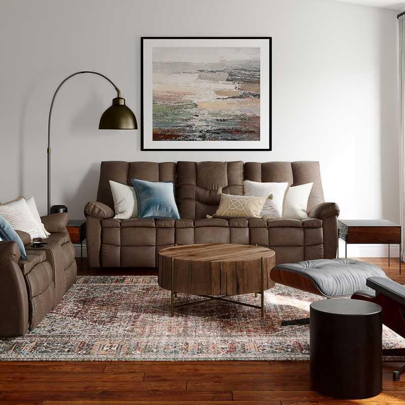 Modern Living Room Design by Havenly Interior Designer Sara