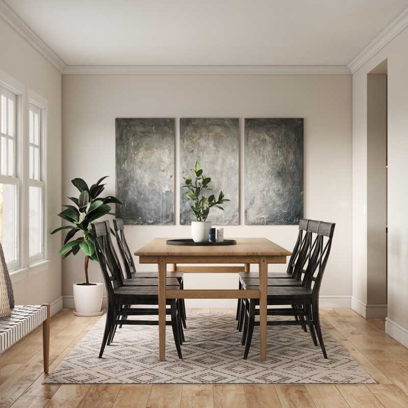 Traditional, Farmhouse Living Room Design by Havenly Interior Designer Stacy