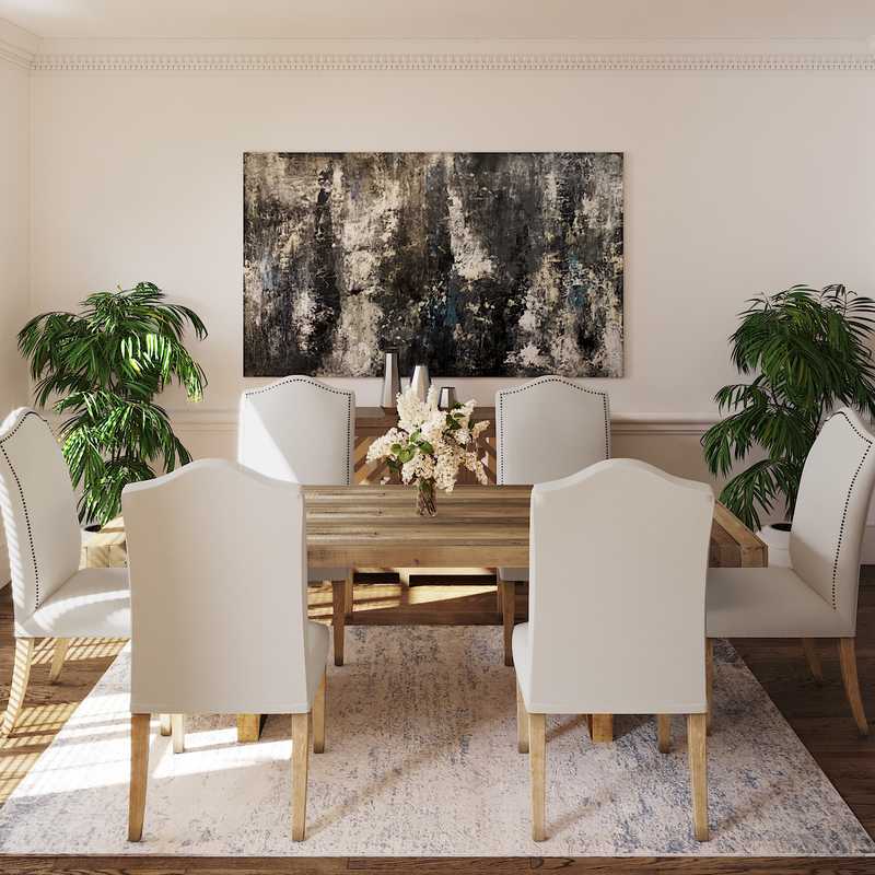 Classic, Traditional Dining Room Design by Havenly Interior Designer Danielle