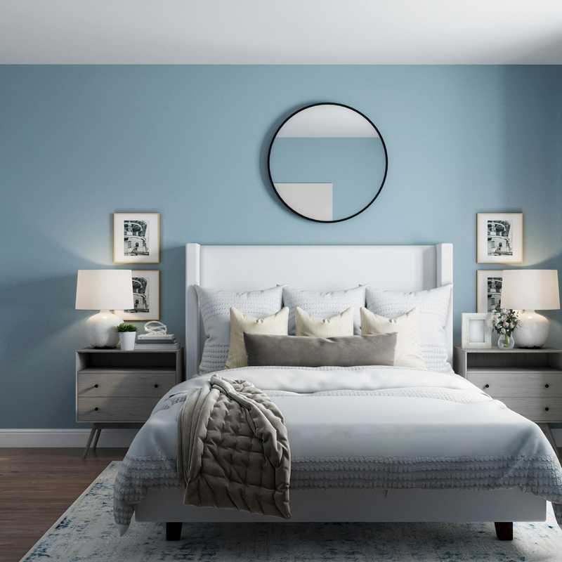 Modern, Coastal Bedroom Design by Havenly Interior Designer Kassy