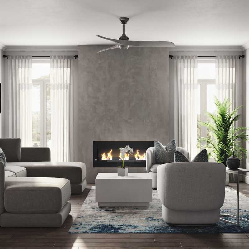 Living Room Design by Havenly Interior Designer Rania
