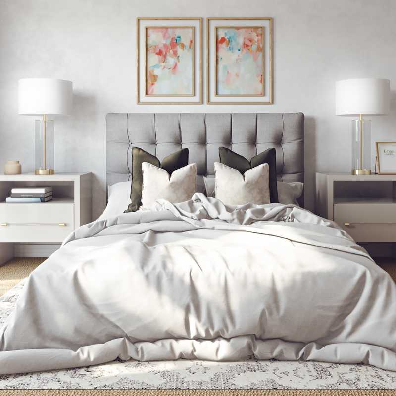 Modern, Glam Bedroom Design by Havenly Interior Designer Sydney