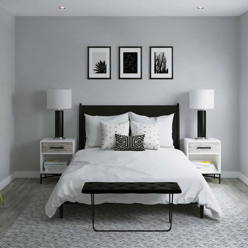 Modern, Midcentury Modern, Minimal Living Room Design by Havenly Interior Designer Rachel