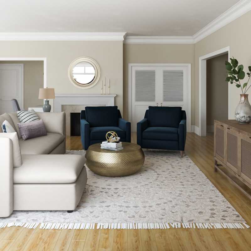 Living Room Design by Havenly Interior Designer Kate