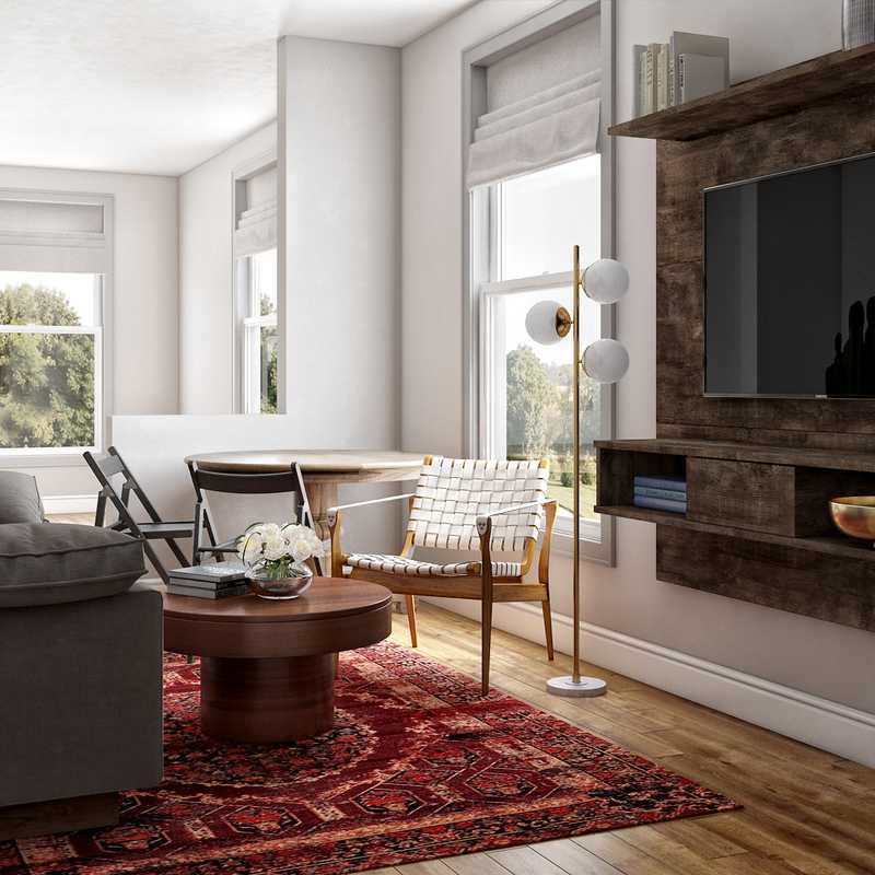 Bohemian, Midcentury Modern Other Design by Havenly Interior Designer Karen