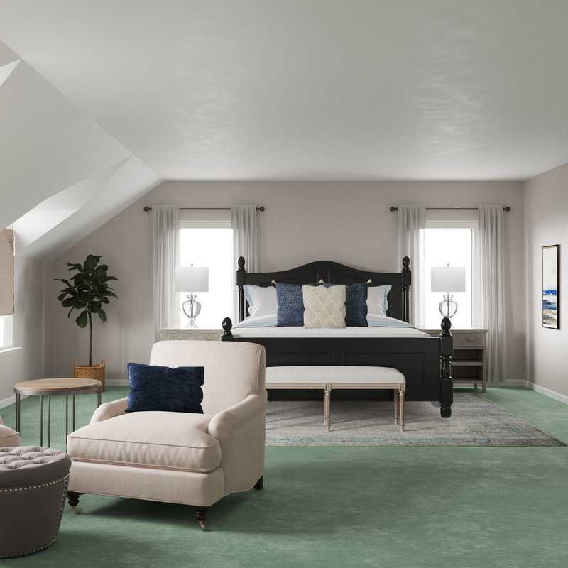 Classic, Transitional Bedroom Design by Havenly Interior Designer Paige