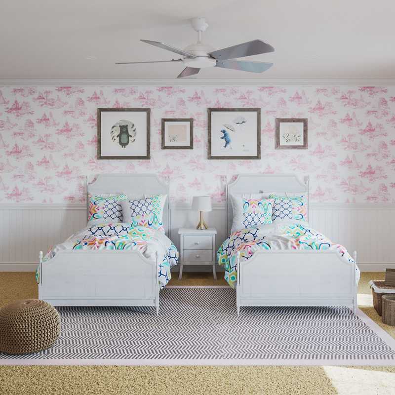 Coastal, Farmhouse Bedroom Design by Havenly Interior Designer Liliana