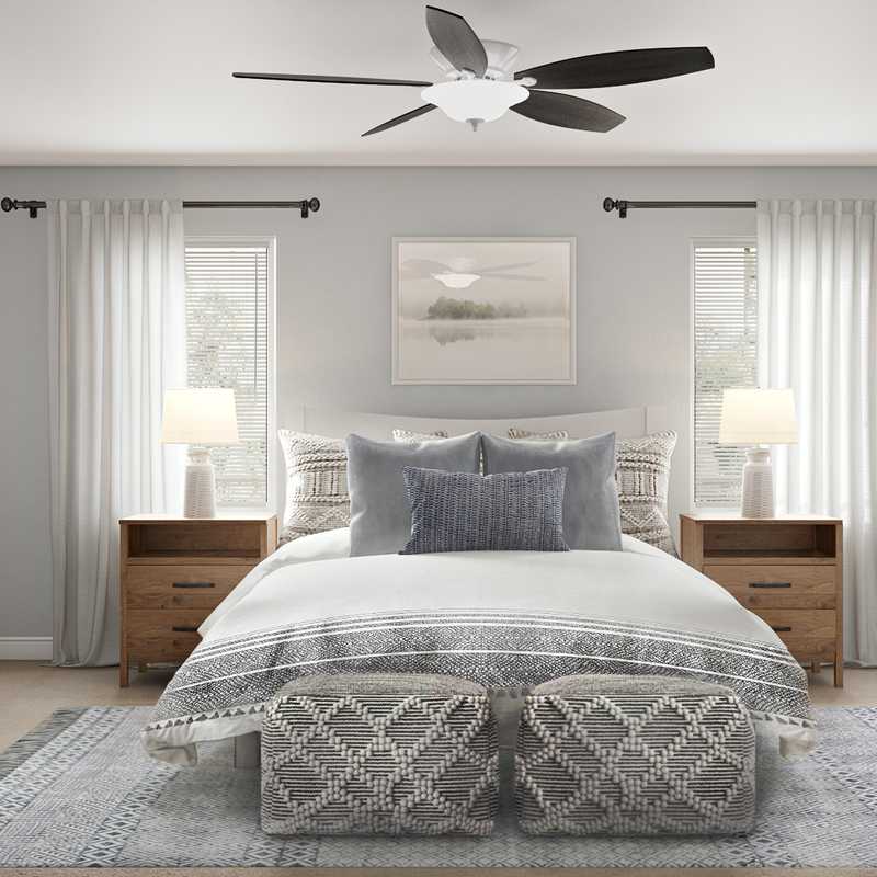 Bohemian Bedroom Design by Havenly Interior Designer Waleska