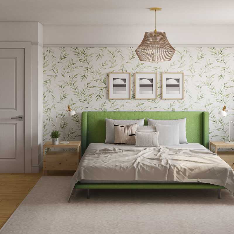 Eclectic Bedroom Design by Havenly Interior Designer Natalie