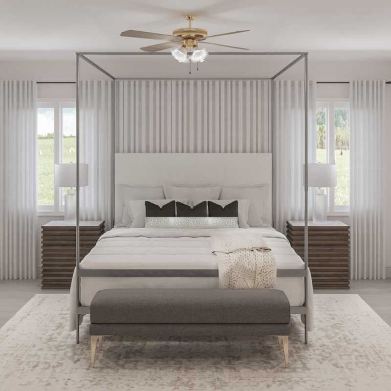 Preppy Bedroom Design by Havenly Interior Designer Tracie