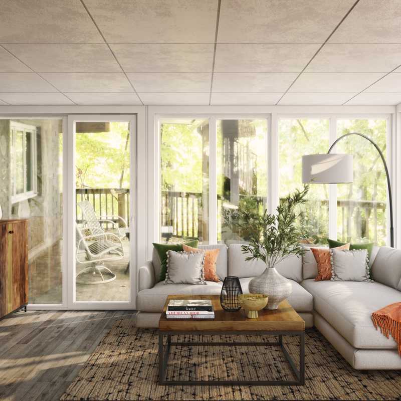 Modern Living Room Design by Havenly Interior Designer Shruti