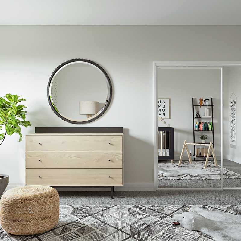 Modern, Scandinavian Nursery Design by Havenly Interior Designer Kyla