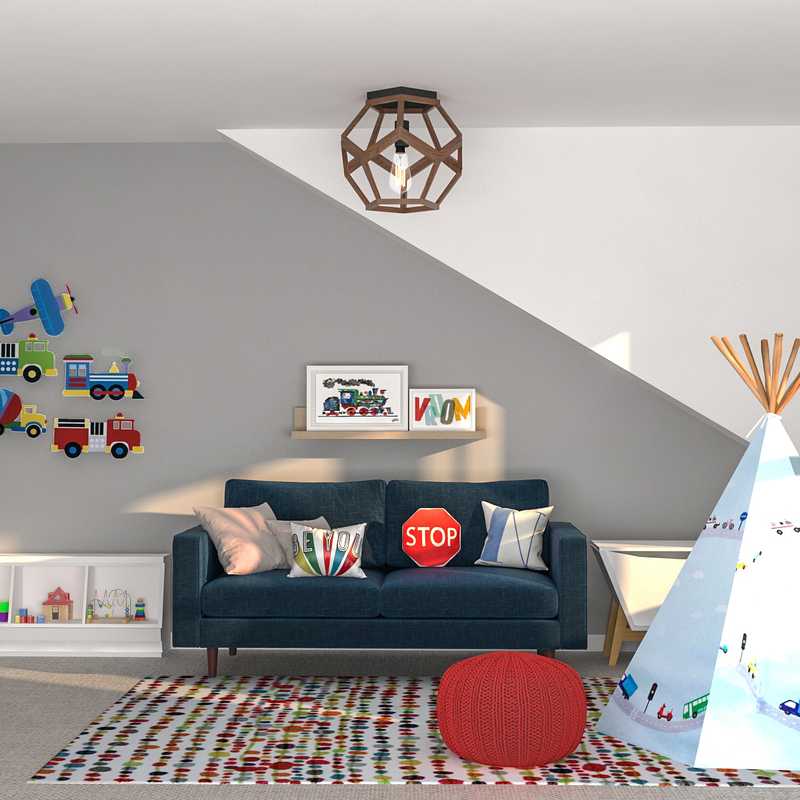 Contemporary, Glam Other Design by Havenly Interior Designer Kristine
