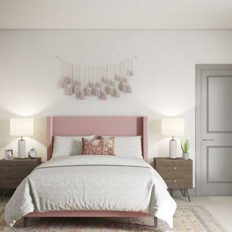 Modern, Eclectic, Bohemian, Global Bedroom Design by Havenly Interior Designer Alexandra