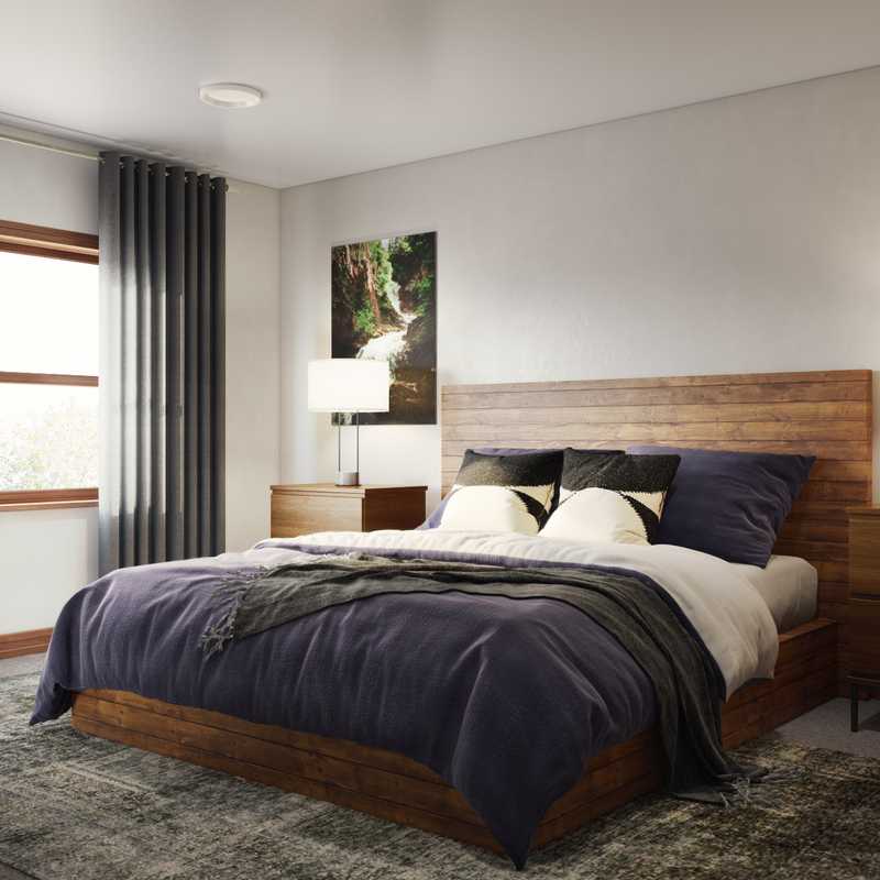 Modern, Midcentury Modern Bedroom Design by Havenly Interior Designer Kyla