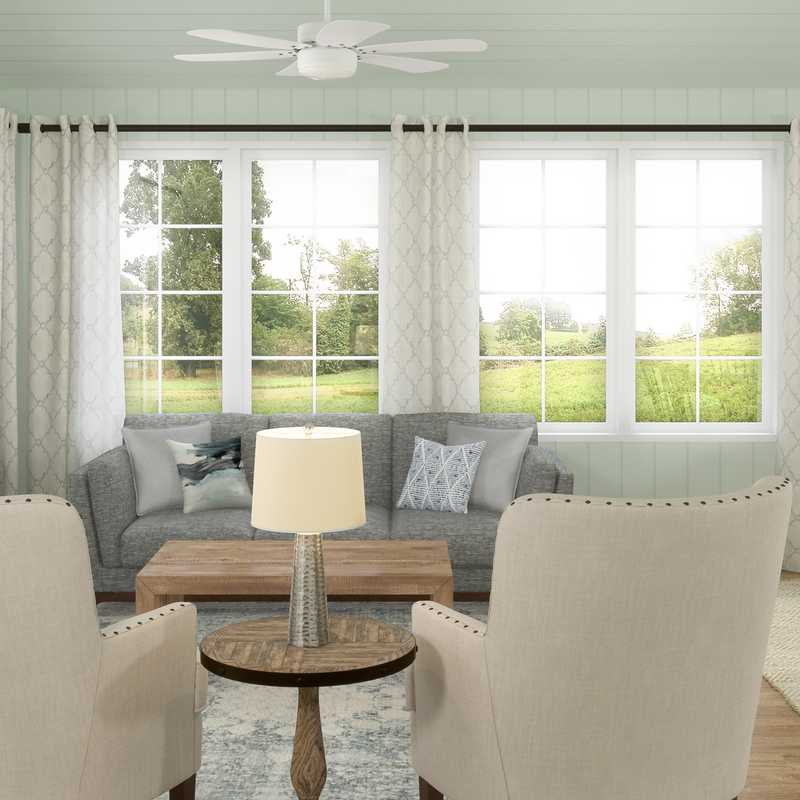 Farmhouse, Midcentury Modern Other Design by Havenly Interior Designer Jillian