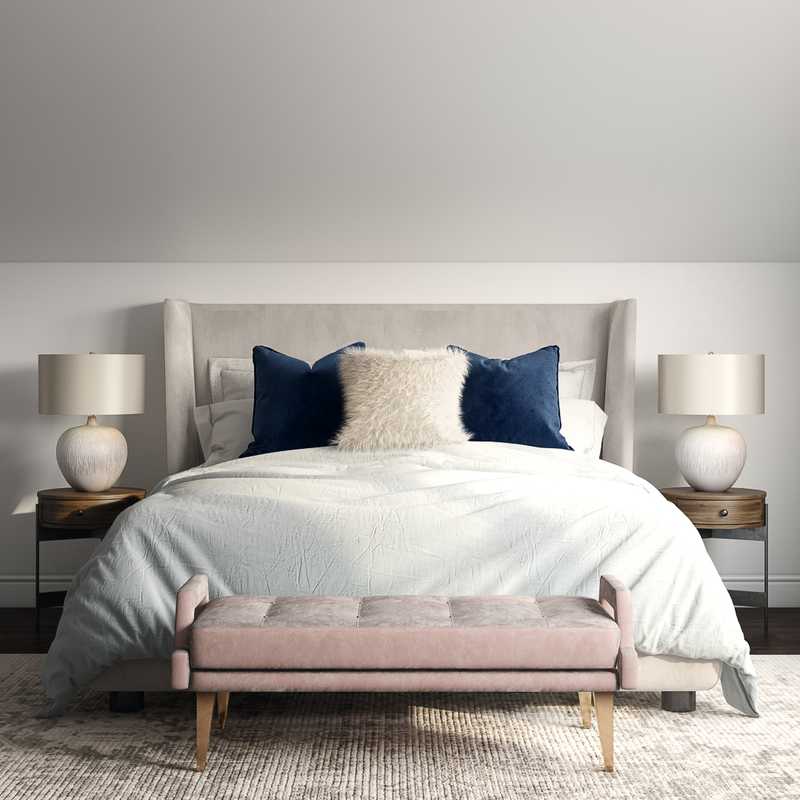 Classic, Glam Bedroom Design by Havenly Interior Designer Areeba