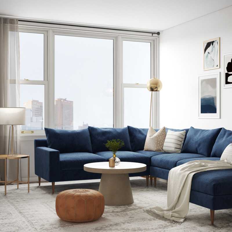 Classic Living Room Design by Havenly Interior Designer Regina