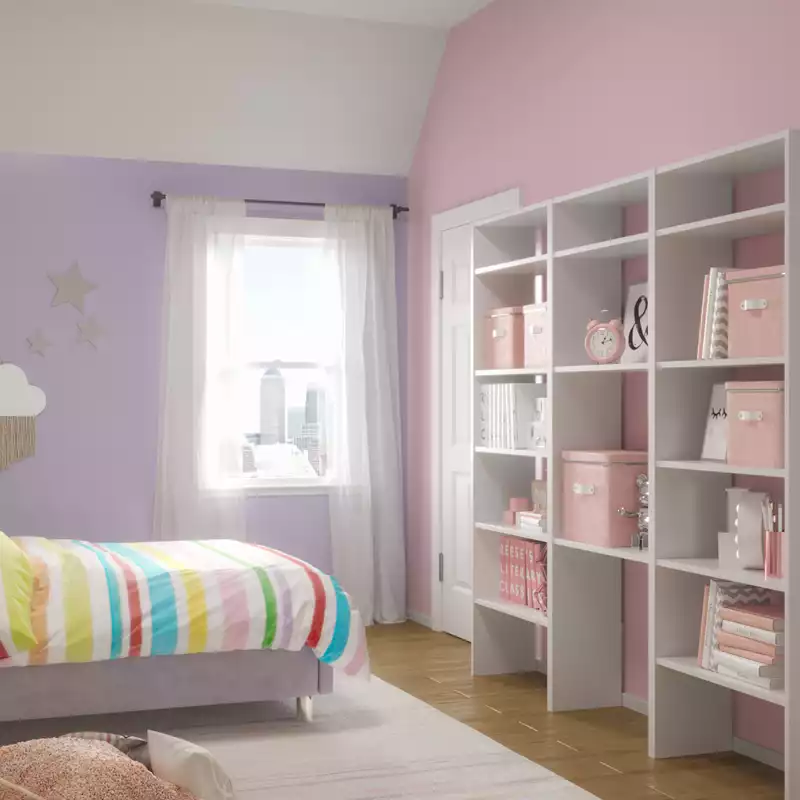 Modern, Traditional, Preppy Bedroom Design by Havenly Interior Designer Carla