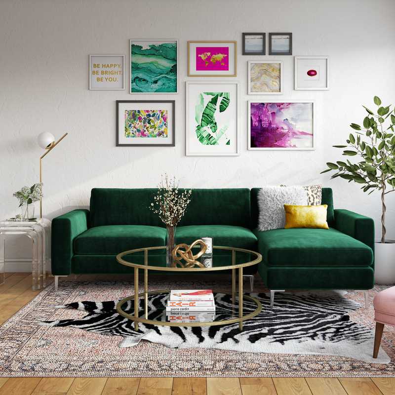 Living Room Design by Havenly Interior Designer Nicolle