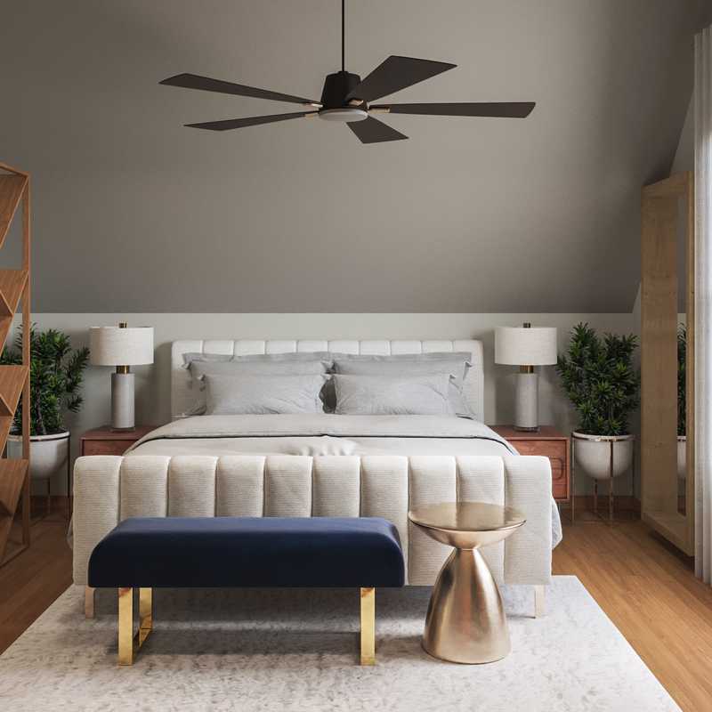 Eclectic Bedroom Design by Havenly Interior Designer Julio