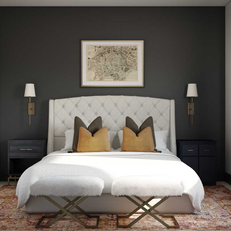 Modern, Industrial Bedroom Design by Havenly Interior Designer Sydney