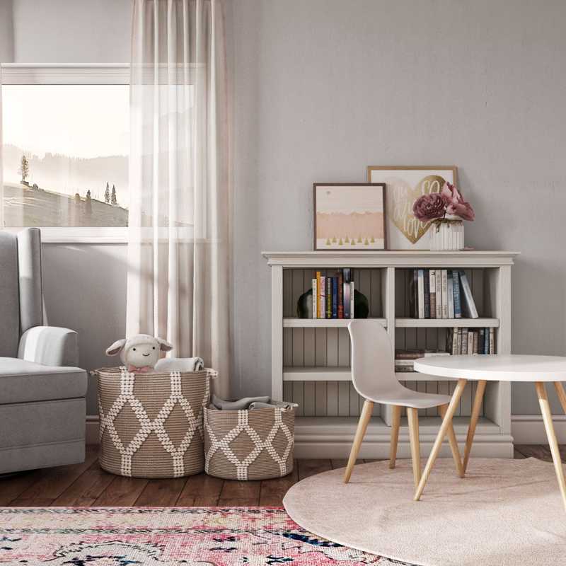 Modern, Bohemian Bedroom Design by Havenly Interior Designer Ashlyn