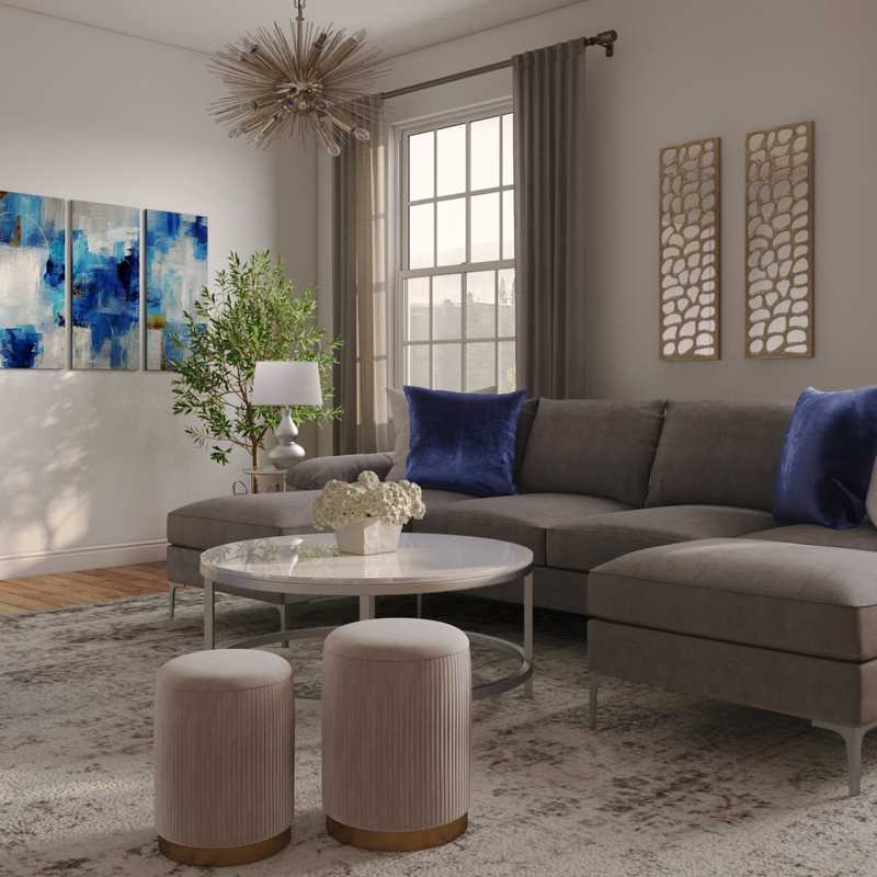 Living Room Design by Havenly Interior Designer Jenna