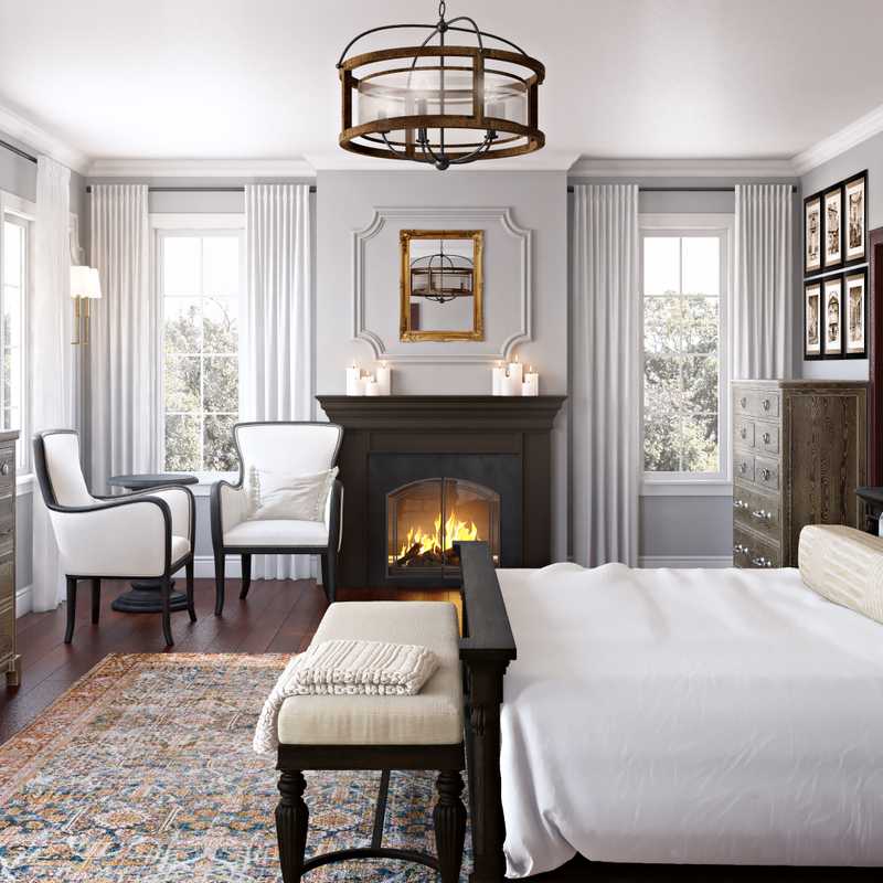 Traditional Bedroom Design by Havenly Interior Designer Chelsea