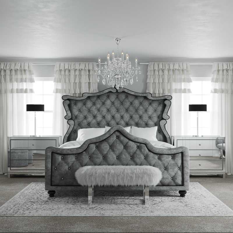 Eclectic Bedroom Design by Havenly Interior Designer Julio