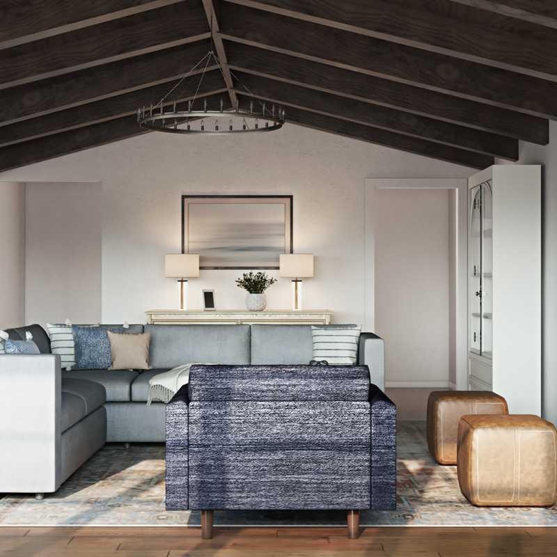 Classic, Traditional Living Room Design by Havenly Interior Designer Vivian