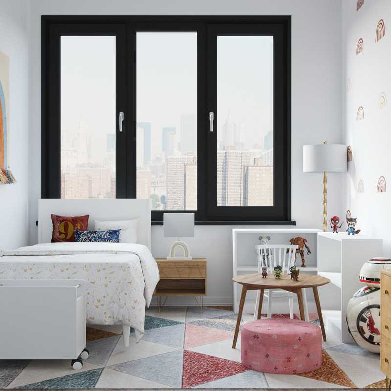 Modern, Bohemian Bedroom Design by Havenly Interior Designer Abi