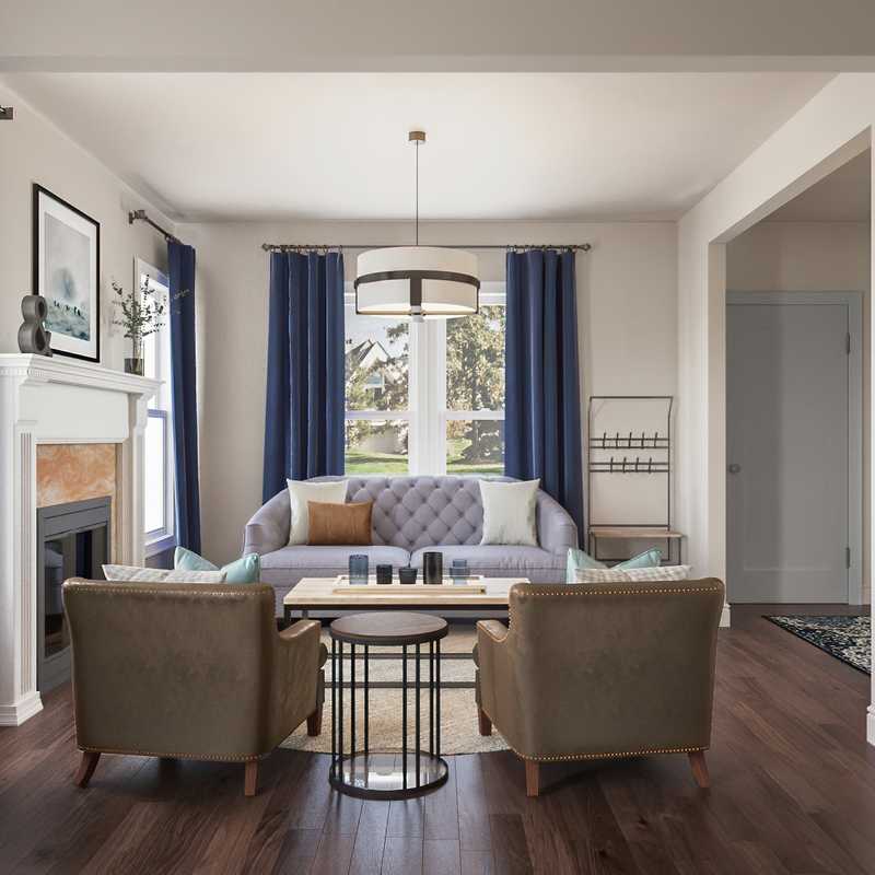 Rustic Not Sure Yet Design by Havenly Interior Designer Sara