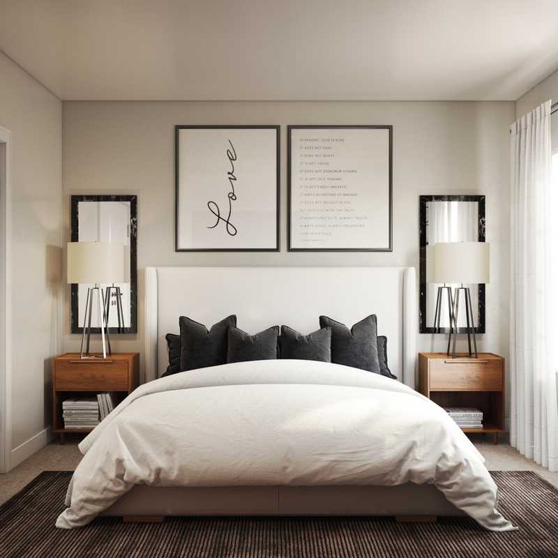 Eclectic Bedroom Design by Havenly Interior Designer Julio