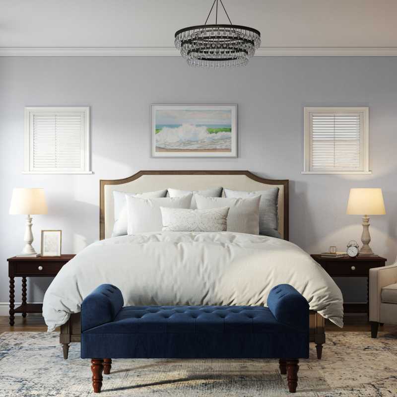 Classic, Traditional Bedroom Design by Havenly Interior Designer Sarah