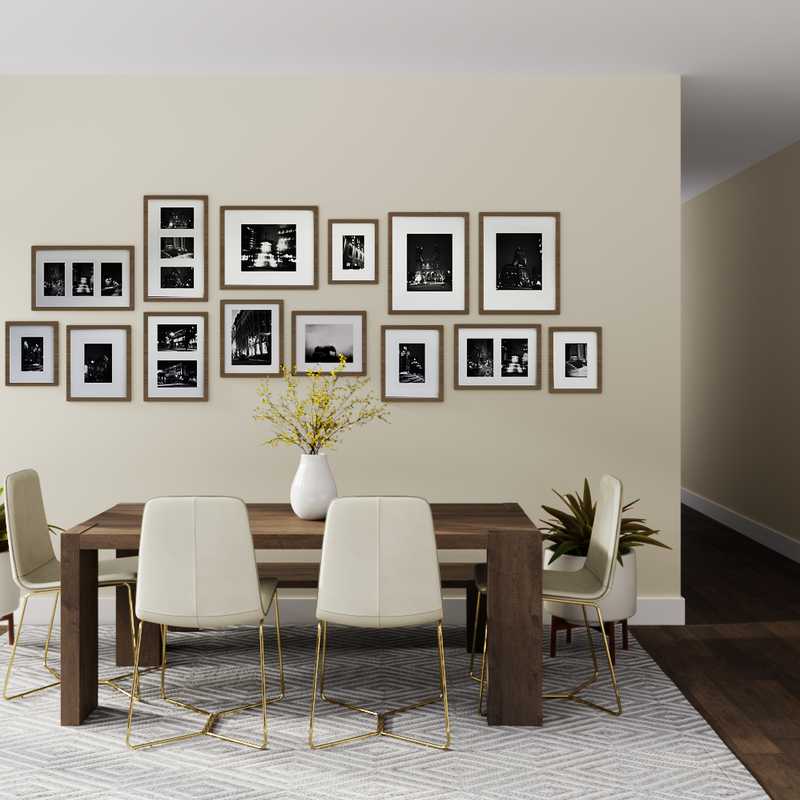 Eclectic Dining Room Design by Havenly Interior Designer Julio