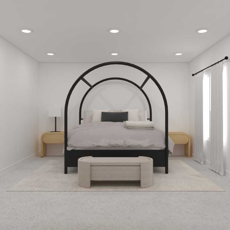 Modern, Bohemian, Midcentury Modern, Minimal, Scandinavian Bedroom Design by Havenly Interior Designer Shalene