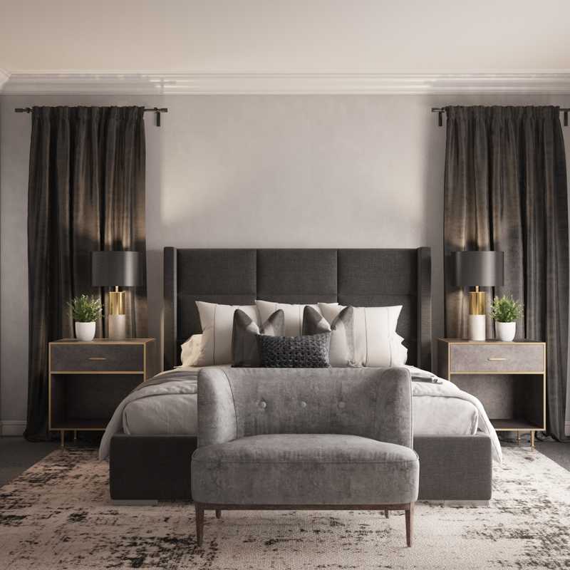 Modern Bedroom Design by Havenly Interior Designer Kayla
