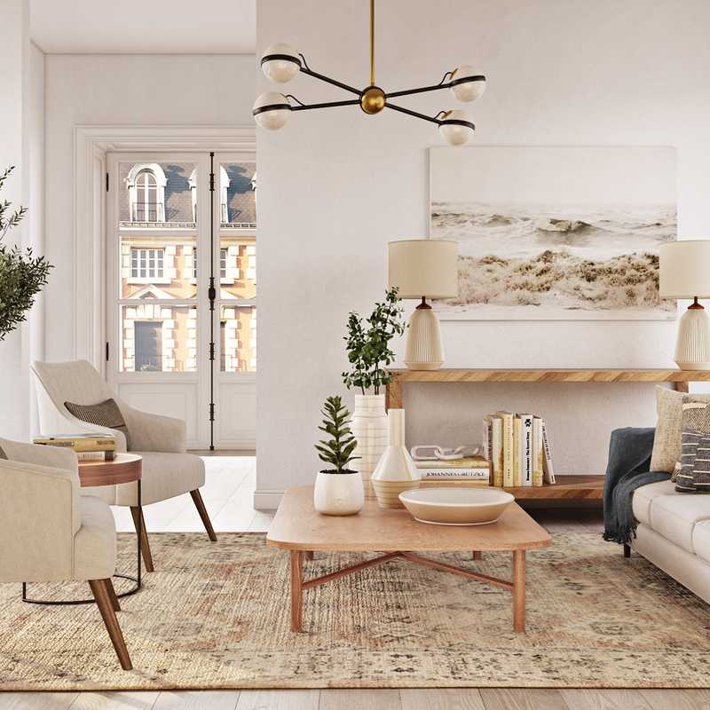 Coastal, Transitional, Scandinavian Design by Havenly Interior Designer Melissa