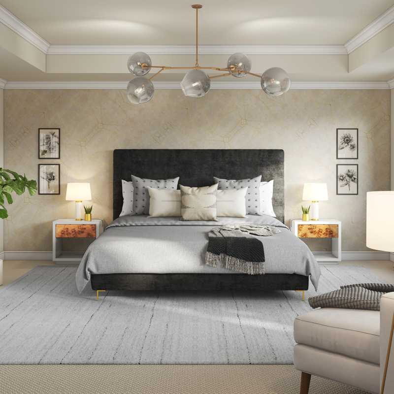 Modern, Classic Bedroom Design by Havenly Interior Designer Alex