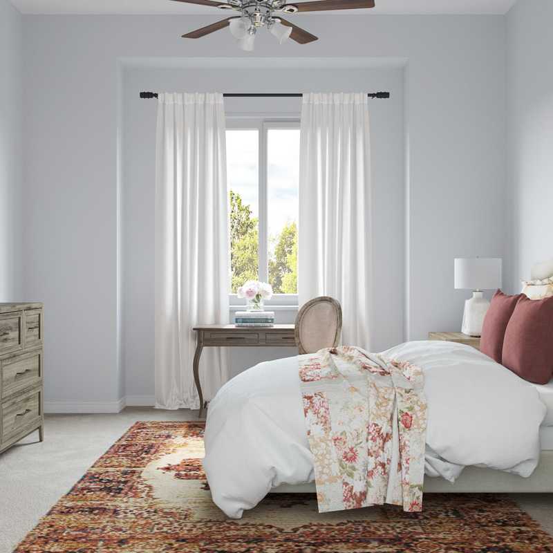 Traditional, Farmhouse Bedroom Design by Havenly Interior Designer Tatiana